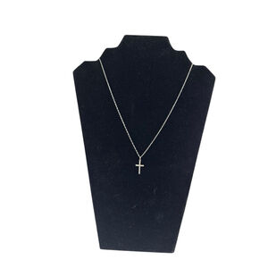 Women's Unbranded Silver Cross Pendant Necklace One Size